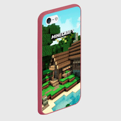 Чехол для iPhone 5/5S матовый Minecraft - фото 2