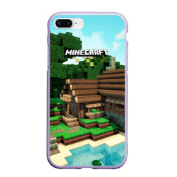 Чехол для iPhone 7Plus/8 Plus матовый Minecraft