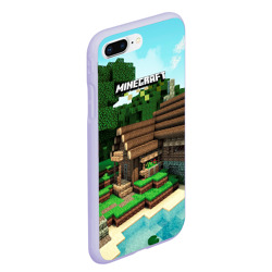 Чехол для iPhone 7Plus/8 Plus матовый Minecraft - фото 2