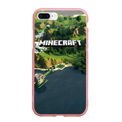 Чехол для iPhone 7Plus/8 Plus матовый Minecraft