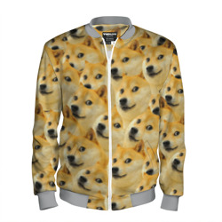 Мужской бомбер 3D Doge