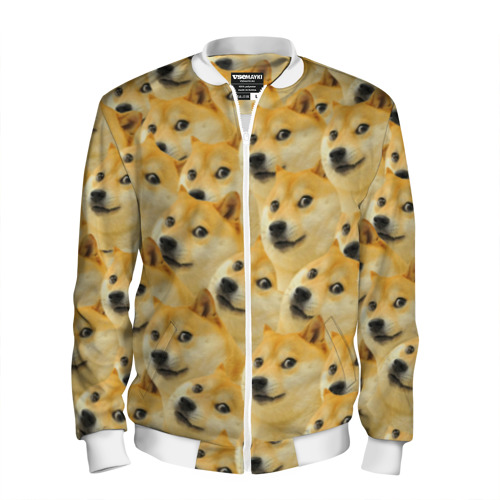 Мужской бомбер 3D Doge