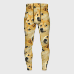 Мужские тайтсы 3D Doge