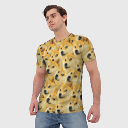 Мужская футболка 3D Doge - фото 2