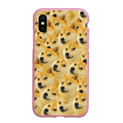 Чехол для iPhone XS Max матовый Doge