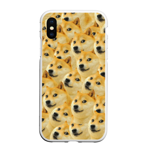 Чехол для iPhone XS Max матовый Doge