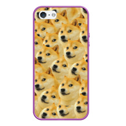 Чехол для iPhone 5/5S матовый Doge