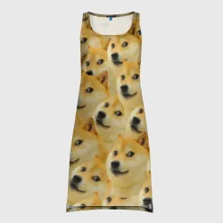 Платье-майка 3D Doge