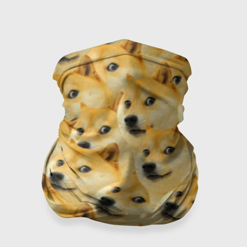 Бандана-труба 3D Doge