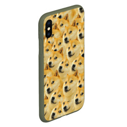 Чехол для iPhone XS Max матовый Doge - фото 2