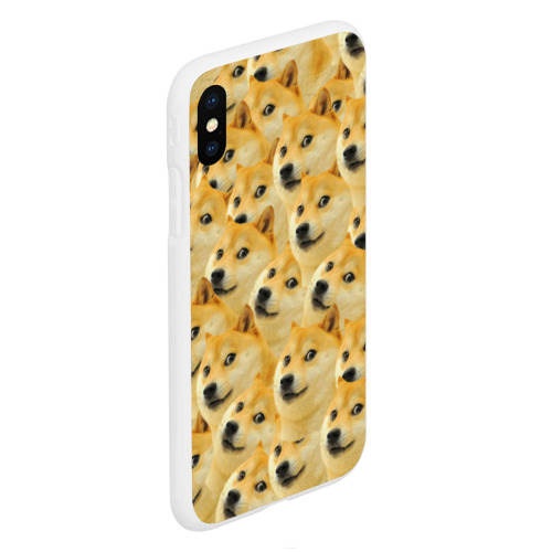 Чехол для iPhone XS Max матовый Doge - фото 3