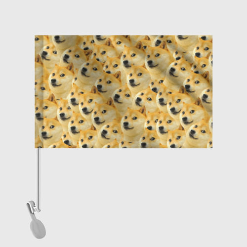 Флаг для автомобиля Doge - фото 2