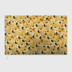 Флаг 3D Doge