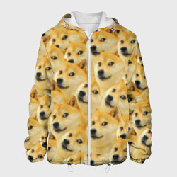 Мужская куртка 3D Doge