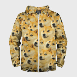 Мужская ветровка 3D Doge