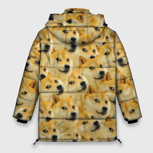 Женская зимняя куртка Oversize Doge, цвет черный - фото 2