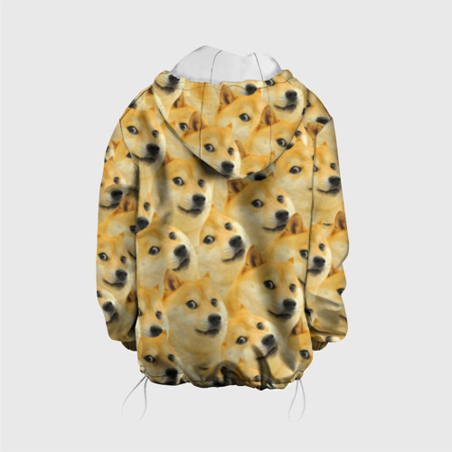 Детская куртка 3D Doge, цвет белый - фото 2