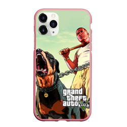 Чехол для iPhone 11 Pro Max матовый GTA