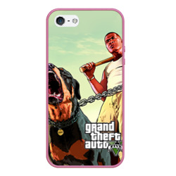 Чехол для iPhone 5/5S матовый GTA