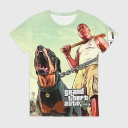 Женская футболка 3D GTA