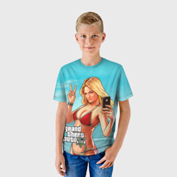 Детская футболка 3D GTA - фото 2