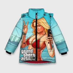 Зимняя куртка для девочек 3D GTA