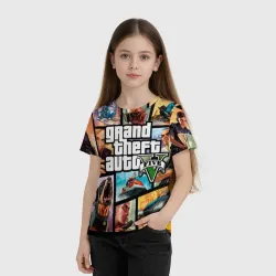 Детская футболка 3D GTA - фото 3