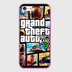 Чехол для iPhone 5/5S матовый GTA