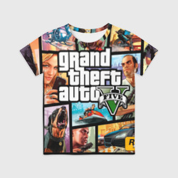 Детская футболка 3D GTA