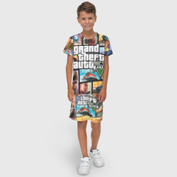 Детский костюм с шортами 3D GTA - фото 2