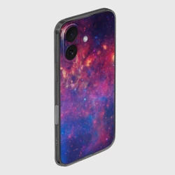 Чехол для iPhone 16 силиконовый с защитой камеры Космос - фото 2