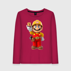 Женский лонгслив хлопок Super Mario