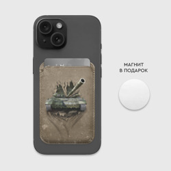 Картхолдер Magsafe магнитный Танк - фото 2