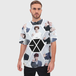 Мужская футболка oversize 3D Exo - фото 2