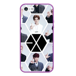 Чехол для iPhone 5/5S матовый Exo