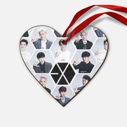 Деревянная игрушка Сердце Exo