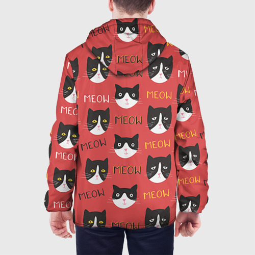 Мужская куртка 3D Meow, цвет 3D печать - фото 5
