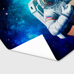 Бумага для упаковки 3D Космонавт с гитарой - фото 2