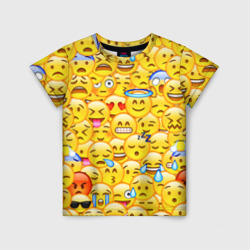 Детская футболка 3D Emoji