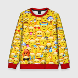 Детский свитшот 3D Emoji