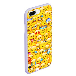 Чехол для iPhone 7Plus/8 Plus матовый Emoji - фото 2