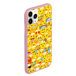 Чехол для iPhone 11 Pro Max матовый Emoji - фото 2