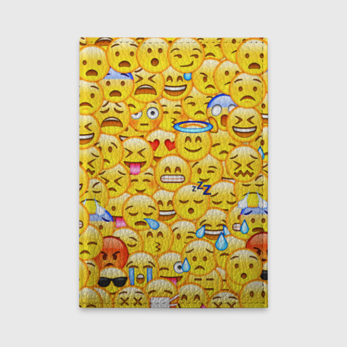 Обложка для автодокументов Emoji, цвет черный
