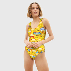 Женский купальник 3D Emoji