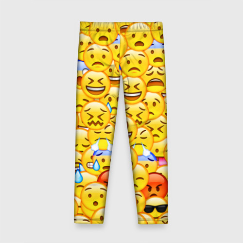 Детские леггинсы 3D Emoji - фото 2