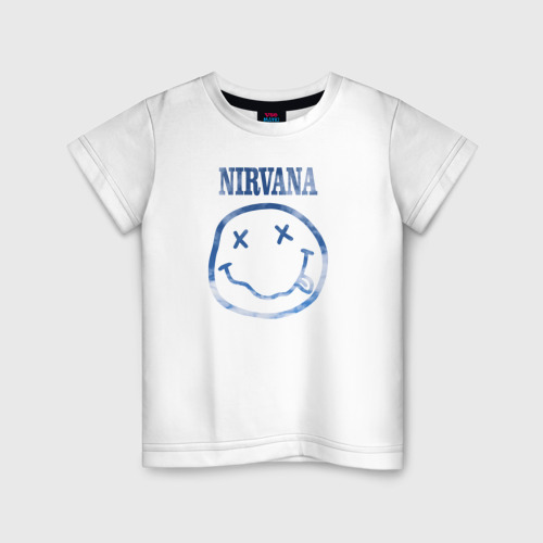 Детская футболка хлопок Nirvana sky