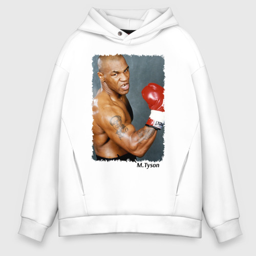 Мужское худи Oversize хлопок Майк Тайсон Mike Tyson