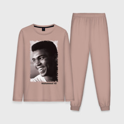 Мужская пижама с лонгсливом хлопок Мухаммед Али Muhammad Ali
