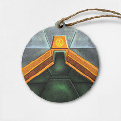 Деревянная игрушка круг Костюм Гордона Фримена для косплея