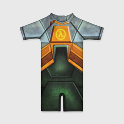 Детский купальный костюм 3D Костюм Гордона Фримена для косплея